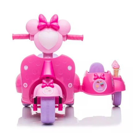 Triratis paspirtukas ledų krautuvėlė JT5258 rožinis