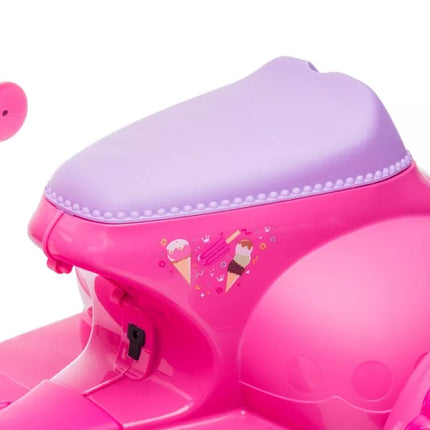 Triratis paspirtukas ledų krautuvėlė JT5258 rožinis