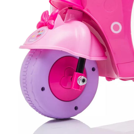 Triratis paspirtukas ledų krautuvėlė JT5258 rožinis