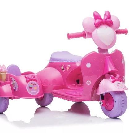 Triratis paspirtukas ledų krautuvėlė JT5258 rožinis