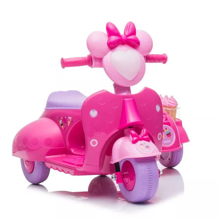 Triratis paspirtukas ledų krautuvėlė JT5258 rožinis