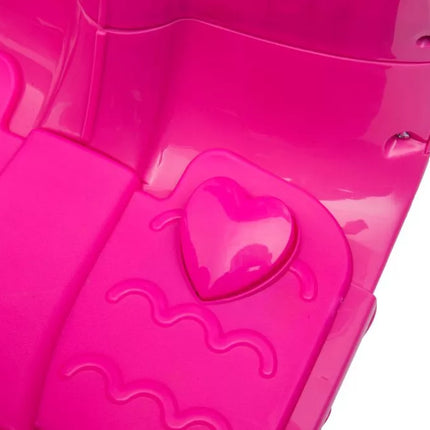 Triratis paspirtukas ledų krautuvėlė JT5258 rožinis