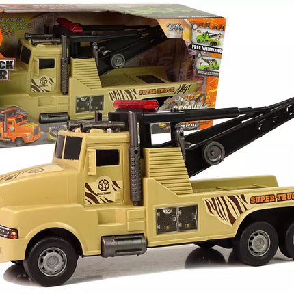 Automobilio vilkikas pagalbai kelyje 1:10 Virvė ruda