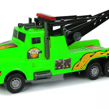 Automobilinis vilkikas pagalba kelyje 1:10 žalias lynas