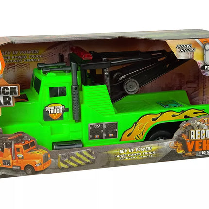 Automobilinis vilkikas pagalba kelyje 1:10 žalias lynas