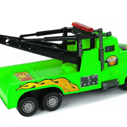 Automobilinis vilkikas pagalba kelyje 1:10 žalias lynas