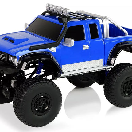 Visureigis R/C 2.4G Climbing Car 1:8 mėlynas 4x4