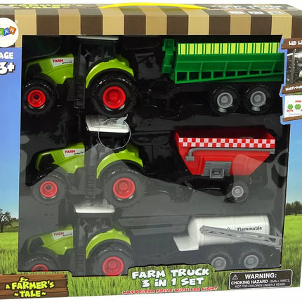 Traktorių, priekabų ir purkštuvų ūkio traktorių rinkinys