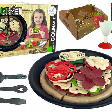 Picos priedų rinkinys Virtuvės linksmas maistas