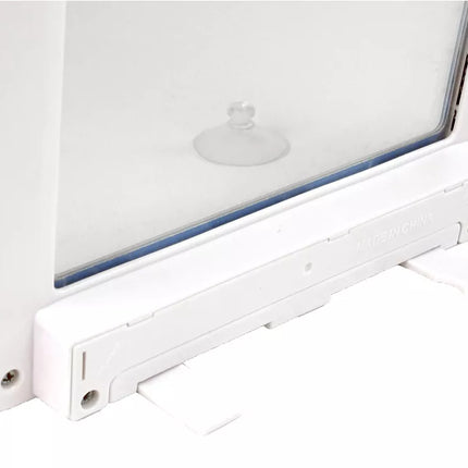 Magijos apšviesta 3D baltoji lenta akiniai mėlyni