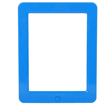 Magijos apšviesta 3D baltoji lenta akiniai mėlyni