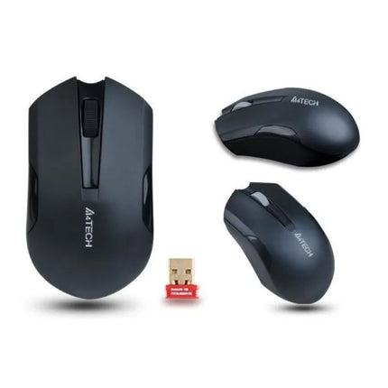 A4 TECH V-Track G3-200N A4TMYS43971 pelė (optinė; 1000 DPI; juoda)