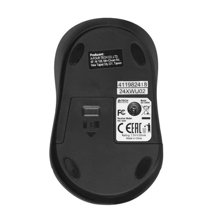 A4TECH G3-280N belaidė pelė (blizgi pilka)
