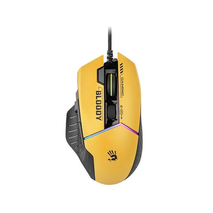 A4TECH W95MAX USB sportinė „Lime“ spalvos pelė A4TMYS47259