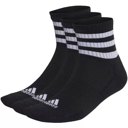 adidas 3-Stripes Cushioned Sportswear Mid-Cut kojinės, 3 poros IC1317