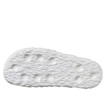 „Adidas Adilette 22 Crystal White“ moteriškos/vyriškos šlepetės su patogiu profiliuotu padu (HQ4672)