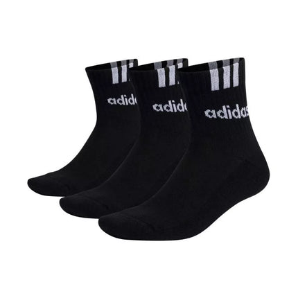 adidas Amortizuojančios 3 Dryžu Linijinės Pusiau Aukštos Kojinės IC1294
