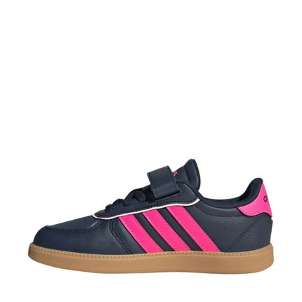 adidas Breaknet Sleek tamsiai mėlyni ir rožiniai vaikiški bateliai JQ3060