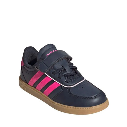 adidas Breaknet Sleek tamsiai mėlyni ir rožiniai vaikiški bateliai JQ3060
