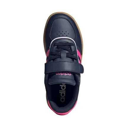 adidas Breaknet Sleek tamsiai mėlyni ir rožiniai vaikiški bateliai JQ3060