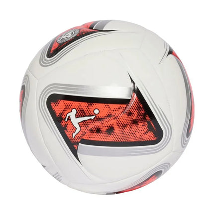 Adidas Bundesliga 26/27 Torfabrik futbolo kamuolys, baltas ir oranžinis, KG6043