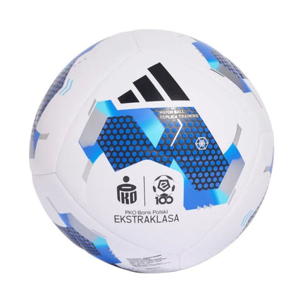 Adidas Ekstraklasa 26/27 treniruočių futbolo kamuolys, baltas ir mėlynas, KE5152