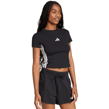 adidas Essentials 3-Juostelių Slim Kūdikio Marškinėliai W JC8325