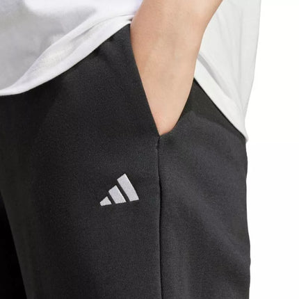 adidas Essentials Kelnes Jaukios Su Mažu Logotipu Ir Atvirais Krašteliais JC5921