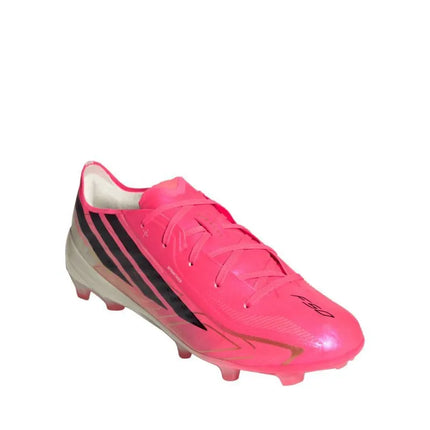 Adidas F50 Hyperfast Elite FG vaikiški futbolo bateliai, rožiniai, IH4451