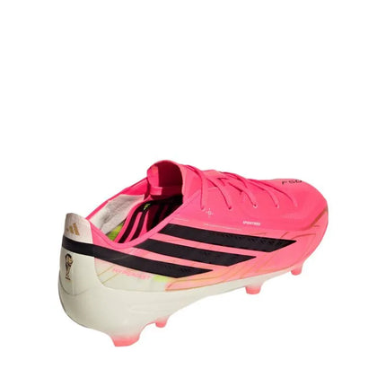 Adidas F50 Hyperfast Elite FG vaikiški futbolo bateliai, rožiniai, IH4451