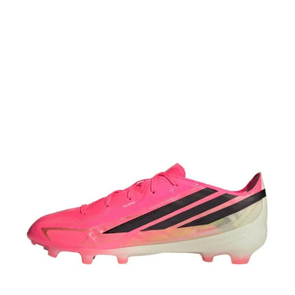 Adidas F50 Hyperfast Elite FG vaikiški futbolo bateliai, rožiniai, IH4451