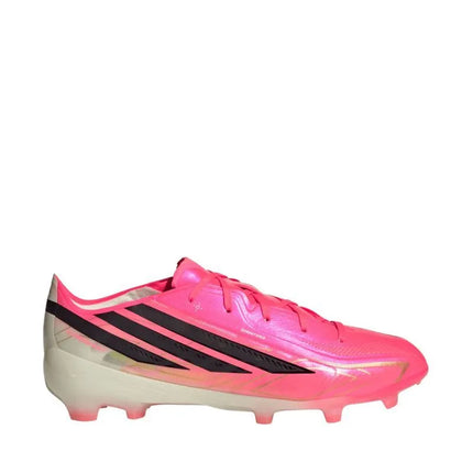 Adidas F50 Hyperfast Elite FG vaikiški futbolo bateliai, rožiniai, IH4451