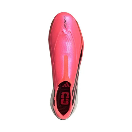 Adidas F50 Hyperfast League LL FG futbolo bateliai, rožiniai, IH7089