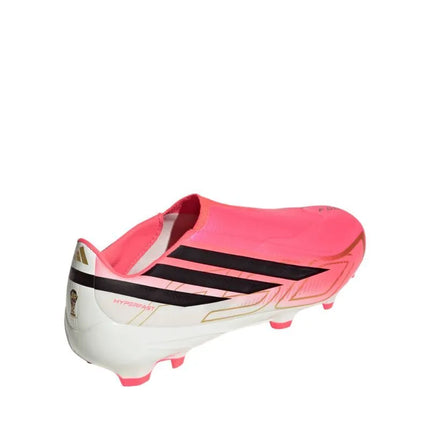 Adidas F50 Hyperfast League LL FG futbolo bateliai, rožiniai, IH7089