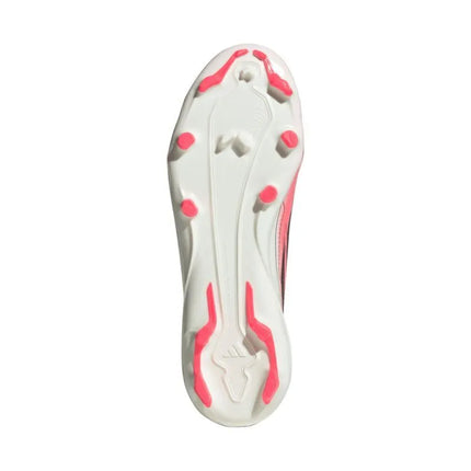 Adidas F50 Hyperfast League Mid FG vaikiški futbolo bateliai, rožiniai KK1315