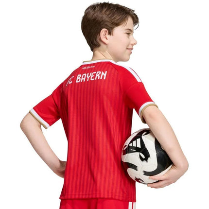 adidas FC Bayern 26/27 namų marškinėliai, raudoni, JZ3098