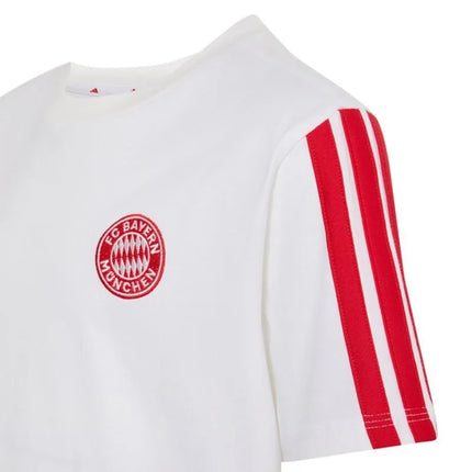 „adidas“ FC „Bayern“ Miuncheno vaikiški marškinėliai, balti ir raudoni, KG2591