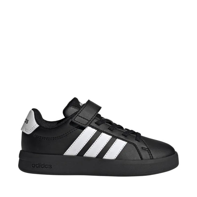 Adidas Grand Court 3.0 vaikiški batai, juodi ir balti KJ4369