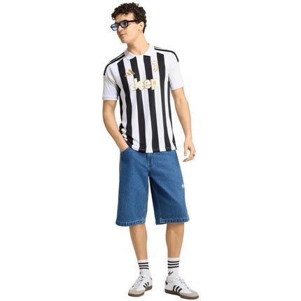 adidas „Juventus“ 26/27 vyriški marškinėliai, balti ir juodi, KC2285