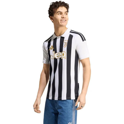 adidas „Juventus“ 26/27 vyriški marškinėliai, balti ir juodi, KC2285