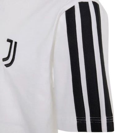 adidas Juventus Turino vaikiški marškinėliai, balti ir juodi KF9868