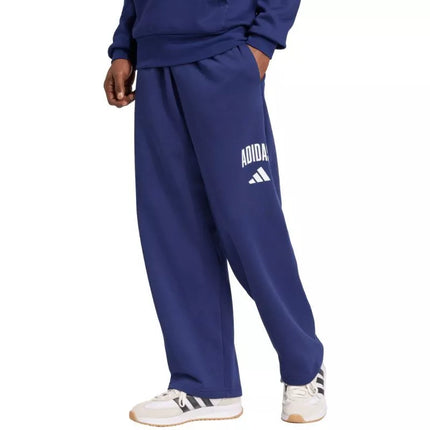 Adidas Kolegialinės Vyriškos Kelnės Tamsiai Mėlynos JM9179