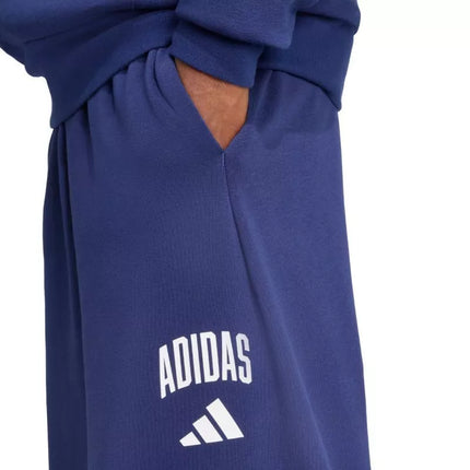 Adidas Kolegialinės Vyriškos Kelnės Tamsiai Mėlynos JM9179