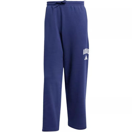Adidas Kolegialinės Vyriškos Kelnės Tamsiai Mėlynos JM9179