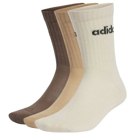Adidas Linear Crew paminkštintos kojinės, 3 poros, IZ0106