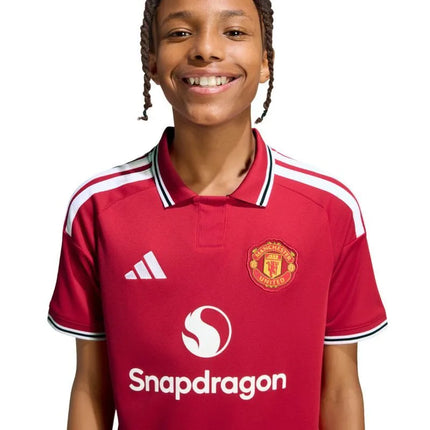 adidas Manchester United 26/27 namų aprangos marškinėliai raudoni KC4796