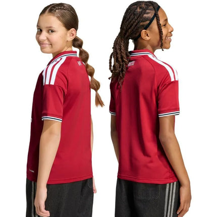 adidas Manchester United 26/27 namų aprangos marškinėliai raudoni KC4796