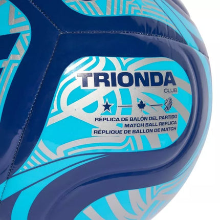 adidas Pasaulio taurė 2026 Trionda Club mėlynas JD8027 futbolo kamuolys