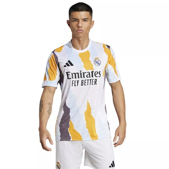Adidas Real Madrid „Pre-Match“ M JJ3493 marškinėliai