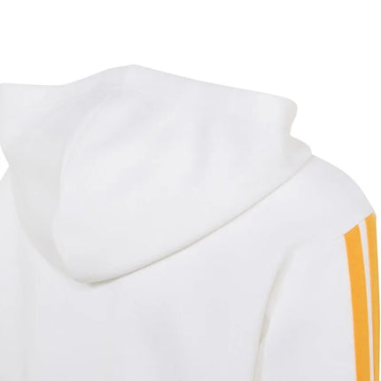 „adidas Real Madrid“ vaikiškas džemperis su gobtuvu, baltas, KG2953